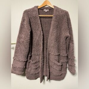 Barefoot Dreams Cozy Chic Cardigan Size Large